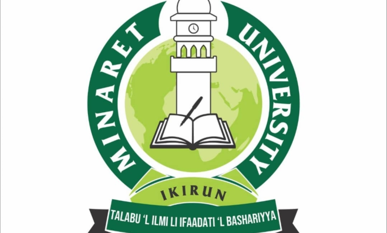 MINARET UNIVERSITY IKIRUN, UNVEIL LOGO